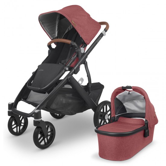 Uppababy vista pink stroller hotsell